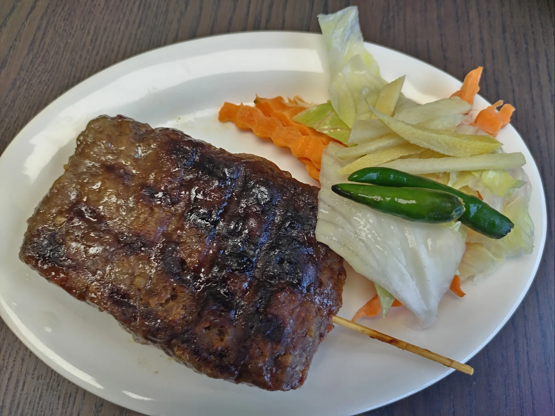 Moo Ping grilled pork skewer Thai street food Charm Thai Cafe Doncaster